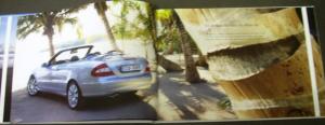 2007 Mercedes-Benz CLK Coupe & Cabriolet Hard Cover Prestige Brochure UK Edition