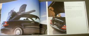 2007 Mercedes-Benz CLK Coupe & Cabriolet Hard Cover Prestige Brochure UK Edition