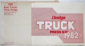 1982 Dodge Trucks Information Press Kit