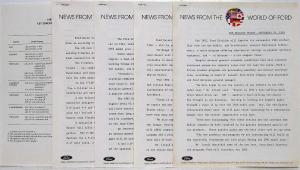 1982 Ford Media Information Press Kit