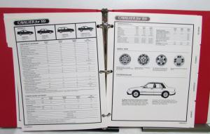 1986 Chevrolet Fleet Buyers Guide Camaro C/K Truck Caprice Metro S10