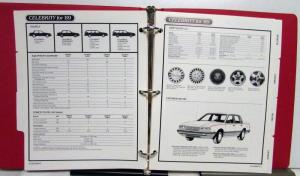 1986 Chevrolet Fleet Buyers Guide Camaro C/K Truck Caprice Metro S10