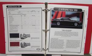 1986 Chevrolet Fleet Buyers Guide Camaro C/K Truck Caprice Metro S10