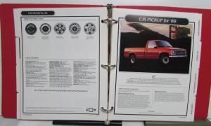 1986 Chevrolet Fleet Buyers Guide Camaro C/K Truck Caprice Metro S10