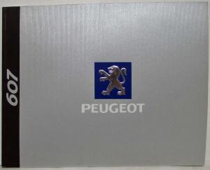 2000 Peugeot 607 Media Information Press Kit
