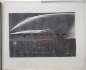 2000 Peugeot 607 Media Information Press Kit