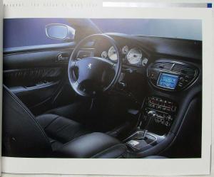 2000 Peugeot 607 Media Information Press Kit