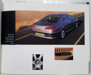 2000 Peugeot 607 Media Information Press Kit