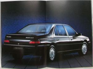 1989-1994 Peugeot 605 Prestige Sales Brochure - French Text