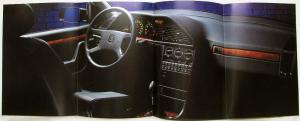1989-1994 Peugeot 605 Prestige Sales Brochure - French Text