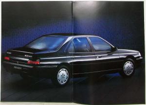 1989-1994 Peugeot 605 Prestige Sales Brochure - French Text