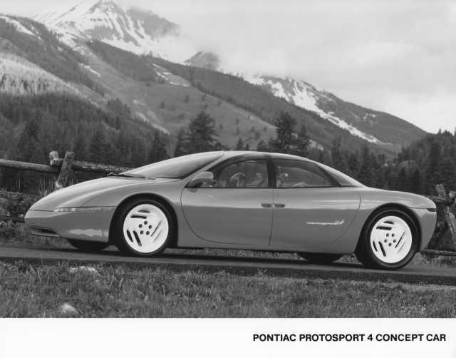 1991 Pontiac Protosport 4 Concept Car Press Photo 0127