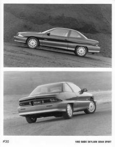 1992 Buick Skylark Gran Sport Press Photo 0227