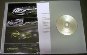 2009 Mercedes-Benz SLR Concept BlueZero Press Kit Sterling Moss McLaren Rare!