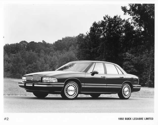 1992 Buick LeSabre Limited Press Photo 0235