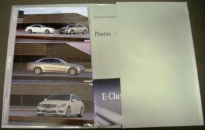 2009 Mercedes-Benz E-Class Coupe Press Kit Geneva International Motor Show