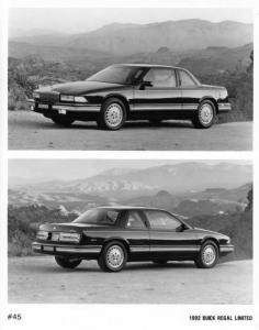 1992 Buick Regal Limited Press Photo 0241