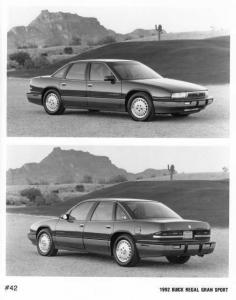 1992 Buick Regal Gran Sport Press Photo 0243