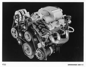 1992 Buick Supercharged 3800 V-6 Press Photo 0246