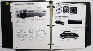 1982 Pontiac Product Information T1000 Firebird Phoenix Grand Prix Bonneville