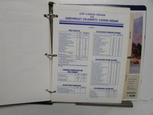 1983 Ford Product Highlights Car  & Lt Trucks Mustang Crown Vic F Series Ranger