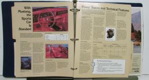 1983 Ford Product Highlights Car  & Lt Trucks Mustang Crown Vic F Series Ranger
