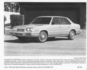 1987 Plymouth Caravelle Press Photo 0141