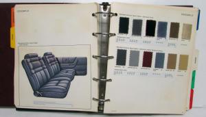 1984 Mercury Color & Upholstery Selections Cougar Marquis Topaz Capri Lynx