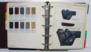 1984 Mercury Color & Upholstery Selections Cougar Marquis Topaz Capri Lynx