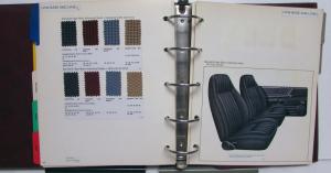 1984 Mercury Color & Upholstery Selections Cougar Marquis Topaz Capri Lynx