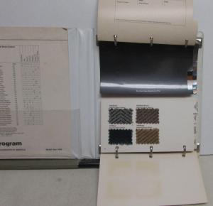 1983 Volkswagen A & B Color & Trim Rabbit Pickup Jetta Quantum Scirocco
