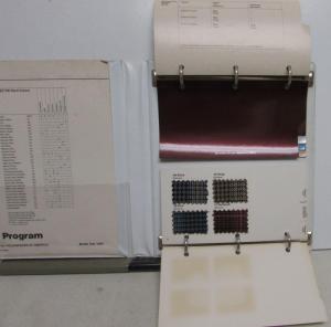 1983 Volkswagen A & B Color & Trim Rabbit Pickup Jetta Quantum Scirocco