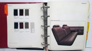 1982 Mercury Color & Upholstery Selections Marquis Cougar XR7 Capri Zephyr Lynx