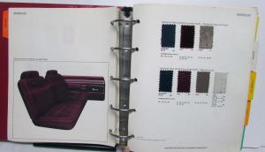 1982 Mercury Color & Upholstery Selections Marquis Cougar XR7 Capri Zephyr Lynx