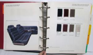 1982 Mercury Color & Upholstery Selections Marquis Cougar XR7 Capri Zephyr Lynx