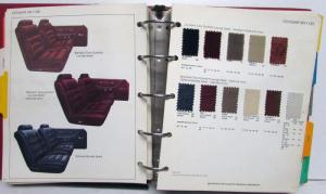 1982 Mercury Color & Upholstery Selections Marquis Cougar XR7 Capri Zephyr Lynx