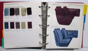 1982 Mercury Color & Upholstery Selections Marquis Cougar XR7 Capri Zephyr Lynx