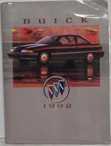 1992 Buick Media Information Press Kit - Regal Riviera Skylark