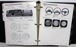 1981 Pontiac Product Information Album Phoenix Firebird LeMans Grand Prix