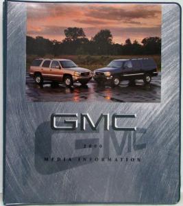 2000 GMC Media Information Press Kit - Denali Yukon XL Jimmy Sonoma