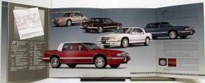 1990 Cadillac Eldorado Spring Special Edition Ordering Info Sale Brochure Folder