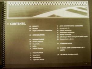 2008 Mini John Cooper Works Hardtop & Clubman Product Brief Sales Brochure Rare!