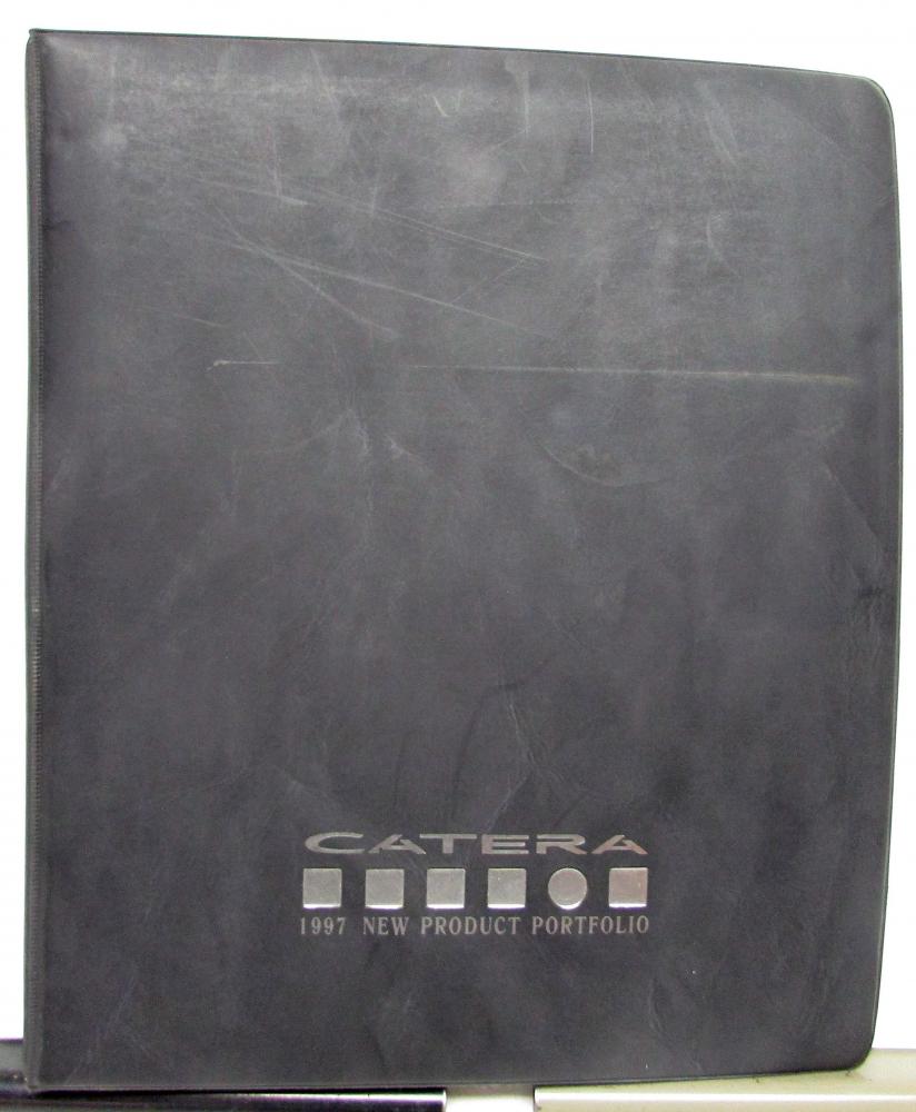 1997 Cadillac Catera Product Portfolio Paint Chip Feature Ordering Specification