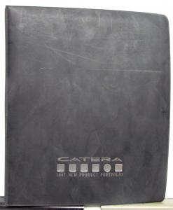 1997 Cadillac Catera Product Portfolio Paint Chip Feature Ordering Specification