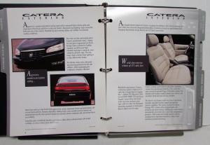 1997 Cadillac Catera Product Portfolio Paint Chip Feature Ordering Specification