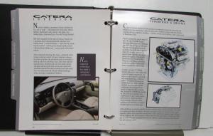 1997 Cadillac Catera Product Portfolio Paint Chip Feature Ordering Specification