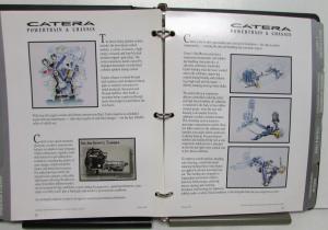 1997 Cadillac Catera Product Portfolio Paint Chip Feature Ordering Specification