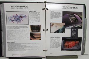 1997 Cadillac Catera Product Portfolio Paint Chip Feature Ordering Specification
