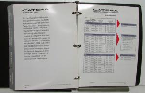 1997 Cadillac Catera Product Portfolio Paint Chip Feature Ordering Specification
