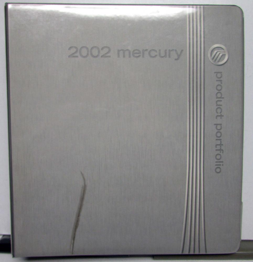 2002 Mercury Product Portfolio Cougar Grand Marquis Sable Villager Mountaineer